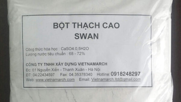 Bột thạch cao Swan hàng Việt Nam ứng dụng làm phấn viết
