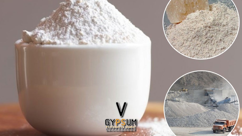 So sánh bột thạch cao và xi măng trắng So sánh bột thạch cao và xi măng trắng