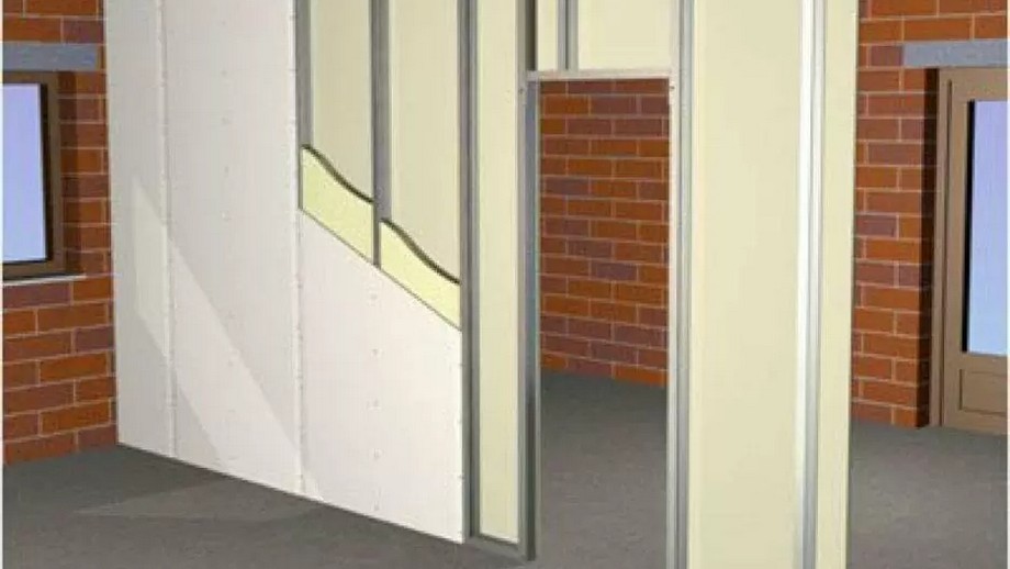 Khung xương vách thạch cao 2 mặt chất lượng