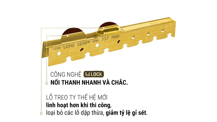Tiêu chuẩn khung xương trần thạch cao Vĩnh Tường Tiêu chuẩn khung xương trần thạch cao Vĩnh Tường