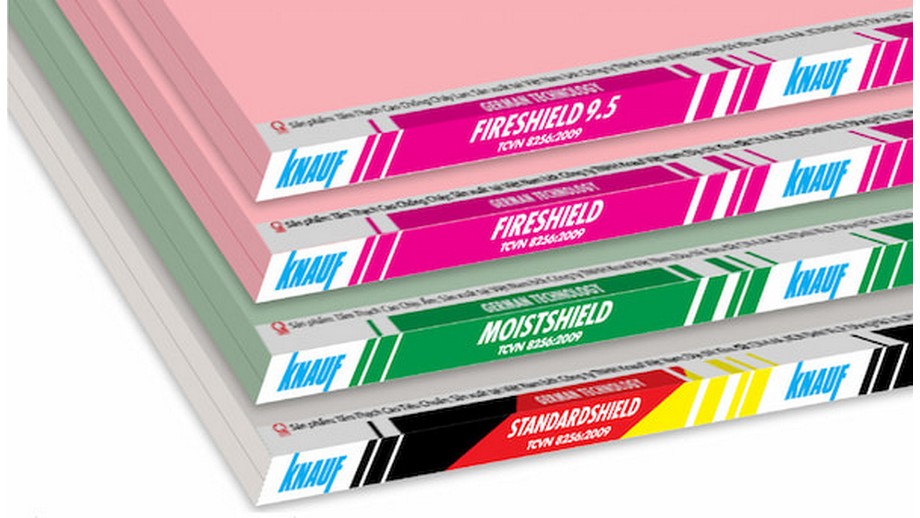 So sánh tấm thạch cao Knauf và Gyproc So sánh tấm thạch cao Knauf và Gyproc