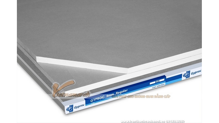 So sánh tấm thạch cao Knauf và Gyproc So sánh tấm thạch cao Knauf và Gyproc