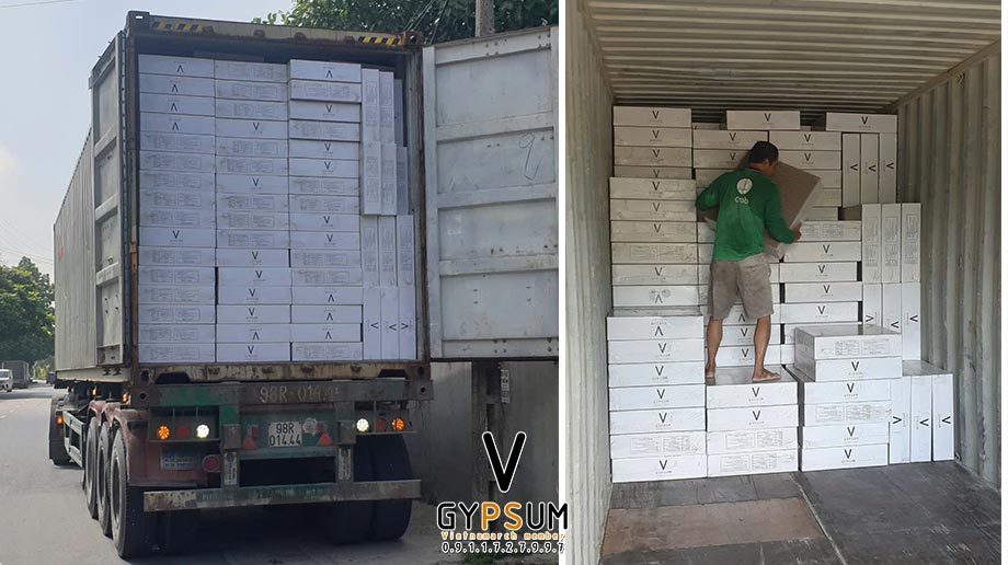 Tấm sợi khoáng Vgypsum và ứng dụng trong chống cháy