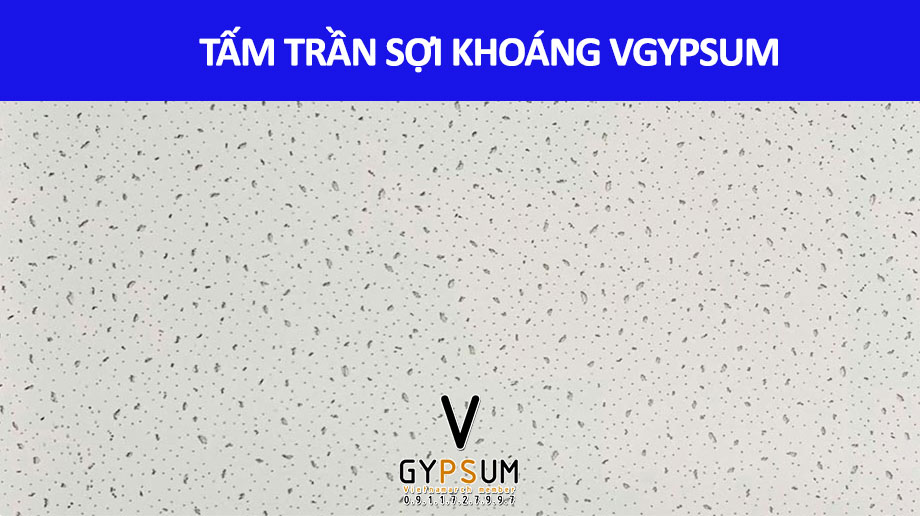 Tấm sợi khoáng Vgypsum và ứng dụng trong chống cháy