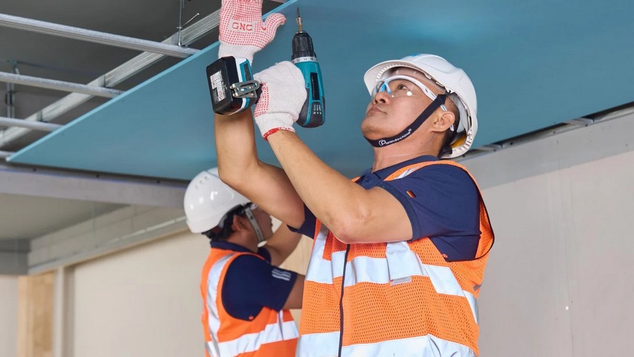 1m2 trần thạch cao cần bao nhiêu tấm là đủ?
