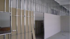 Định mức vách ngăn thạch cao 1 mặt